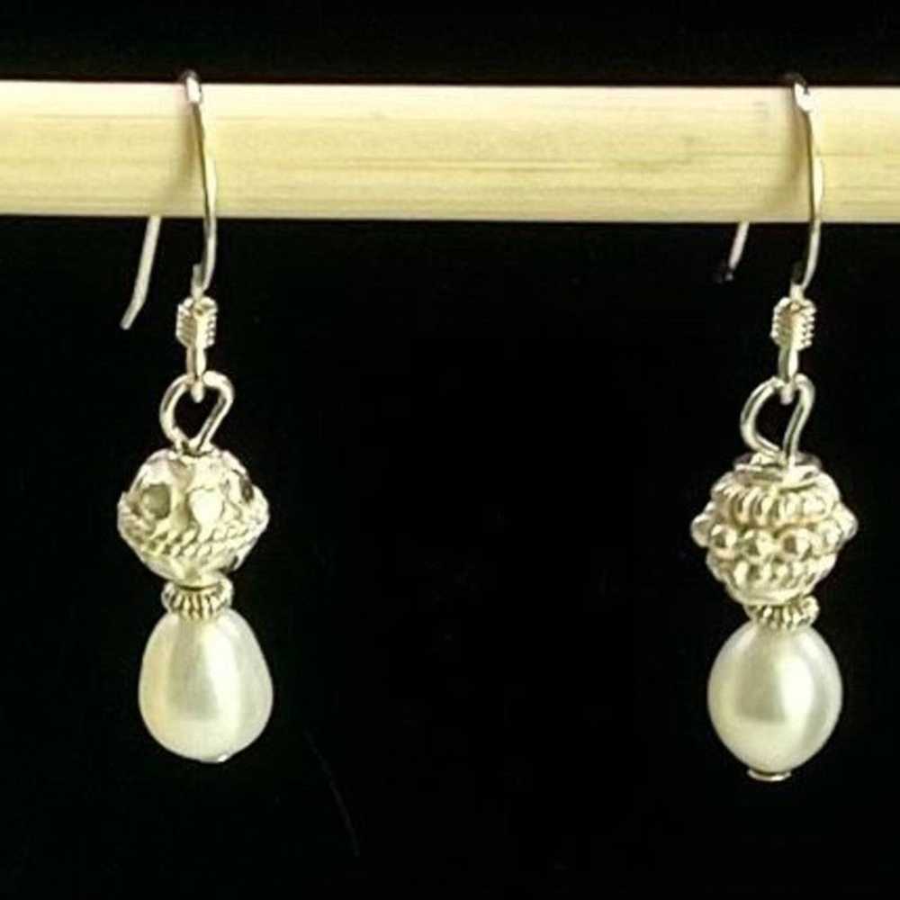 Sterling Silver ADP# Sterling 925 Silver & Pearl … - image 5