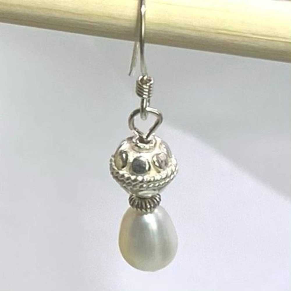 Sterling Silver ADP# Sterling 925 Silver & Pearl … - image 6
