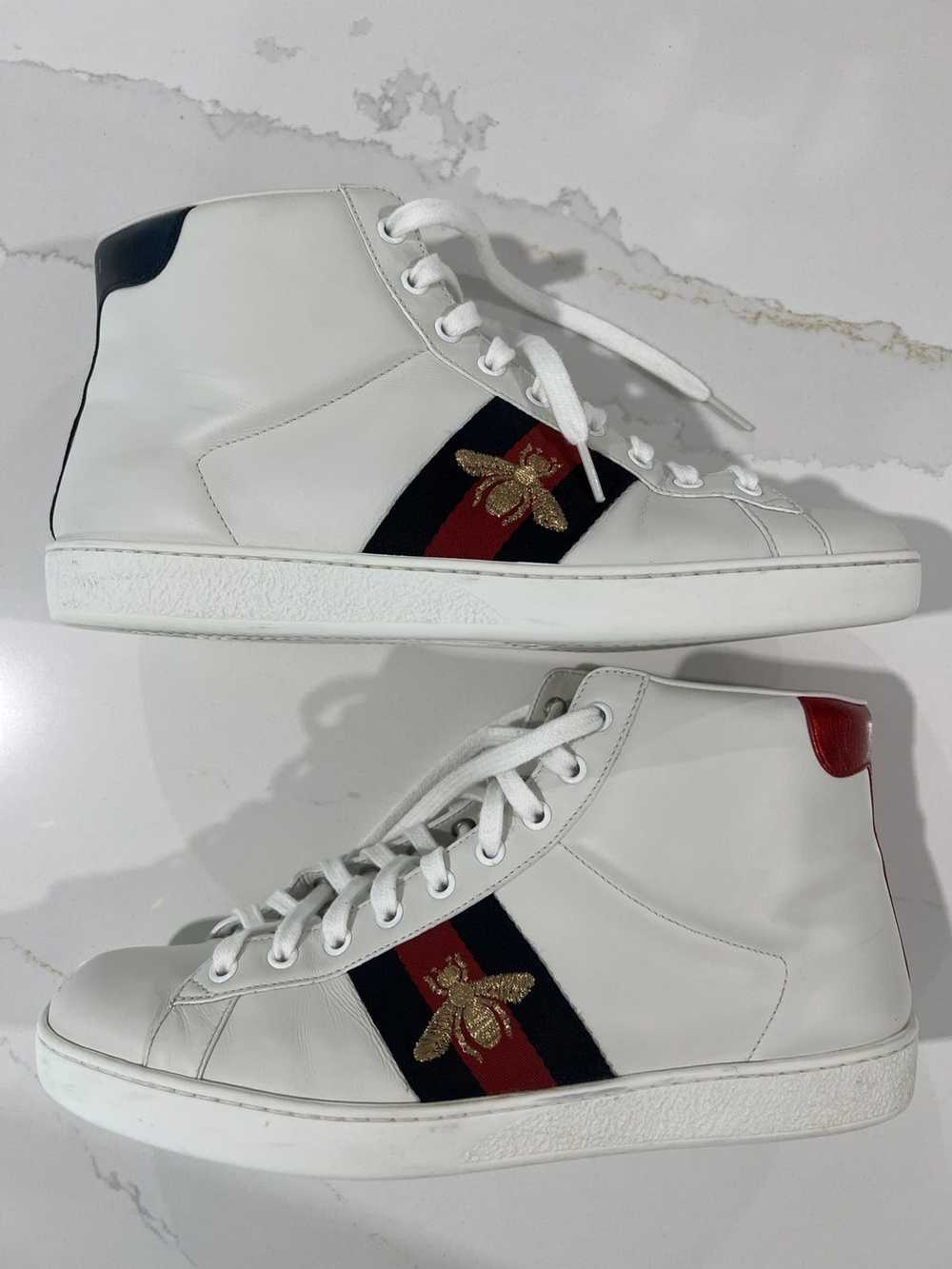 Gucci Gucci Ace Bee High-Top size 8 US Men - image 6