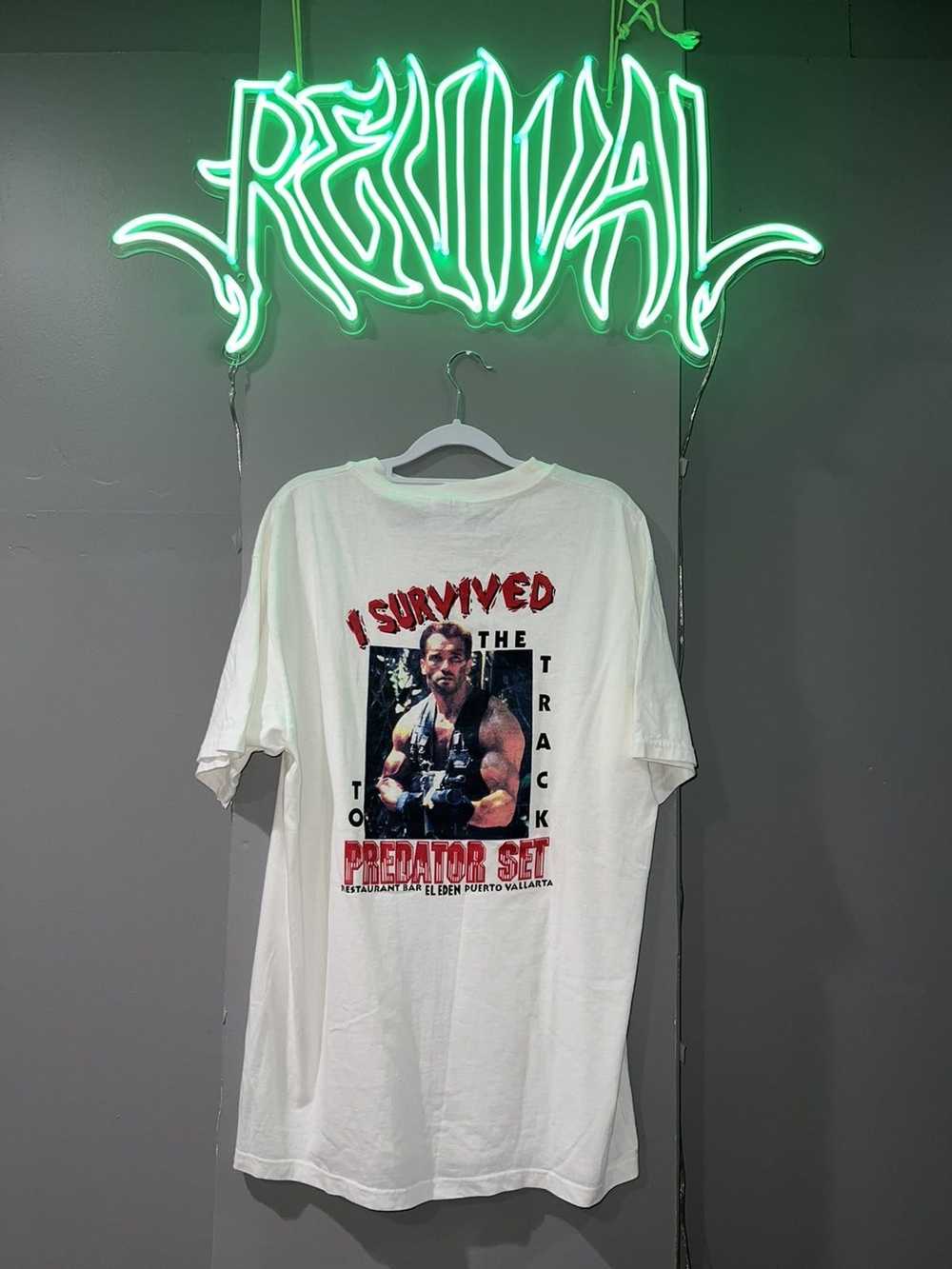 Movie × Vintage vintage predator movie boot tee - image 1