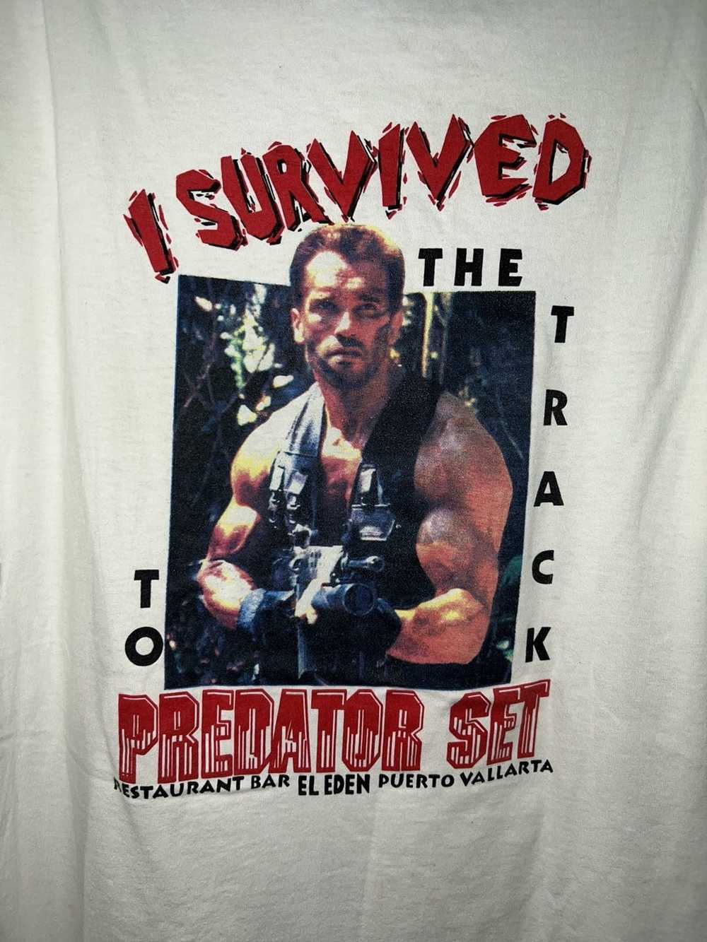 Movie × Vintage vintage predator movie boot tee - image 3