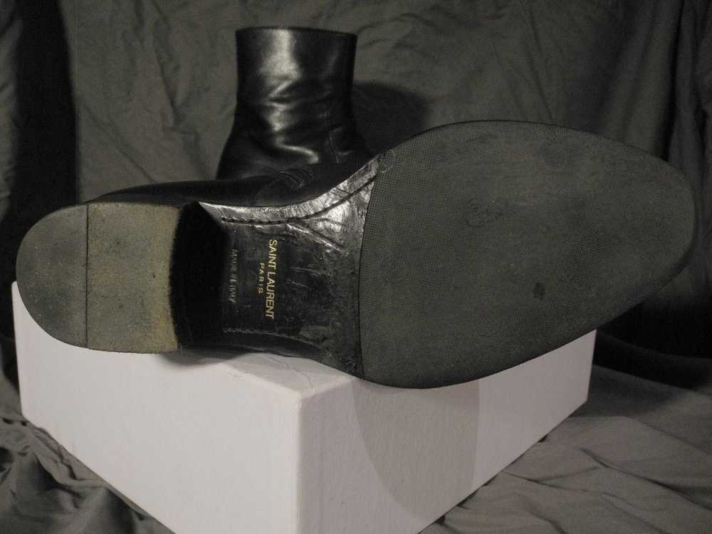 Hedi Slimane × Saint Laurent Paris Wyatt boots 20… - image 7