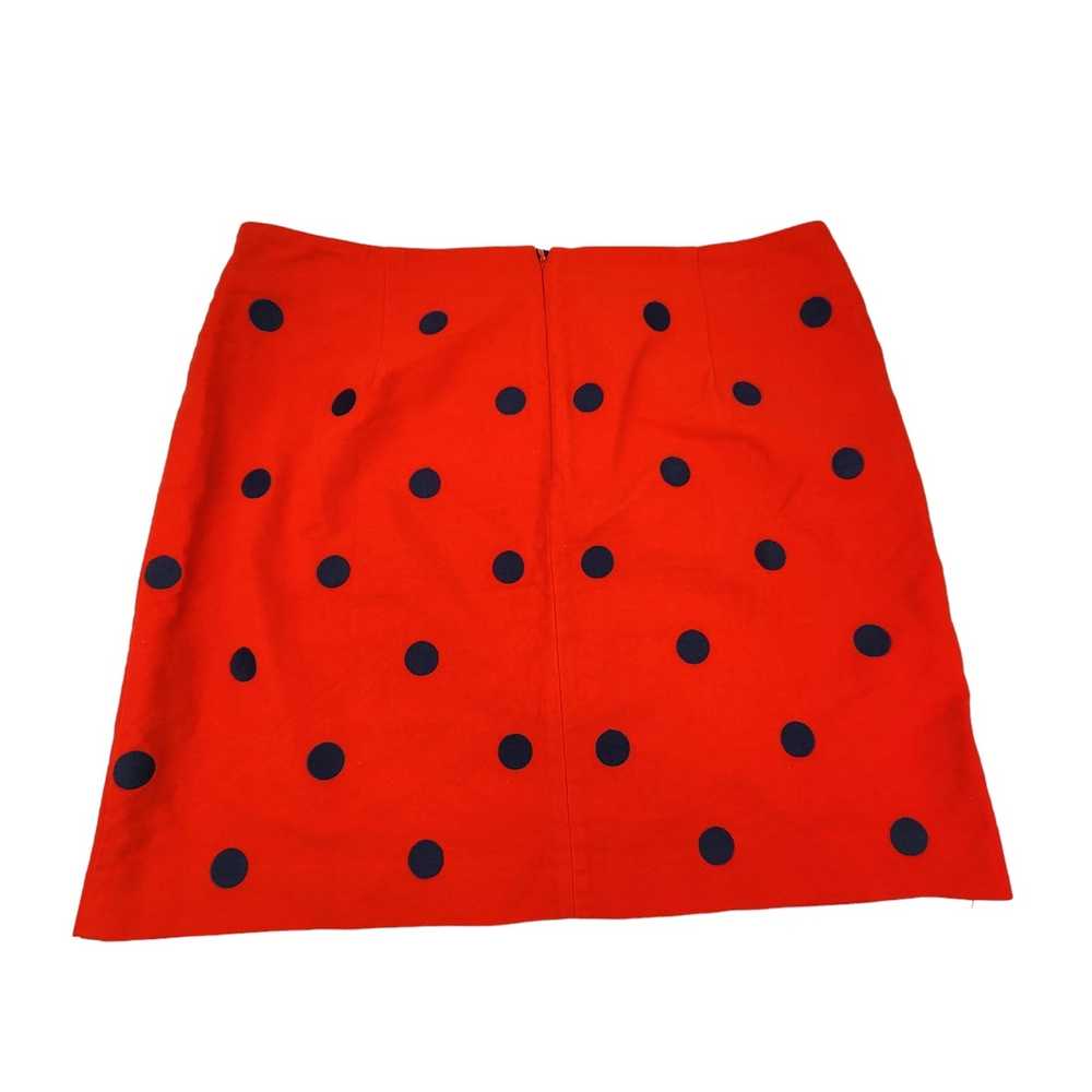 Boden Boden SZ 12 Polka Dot Cotton A-line Above K… - image 2