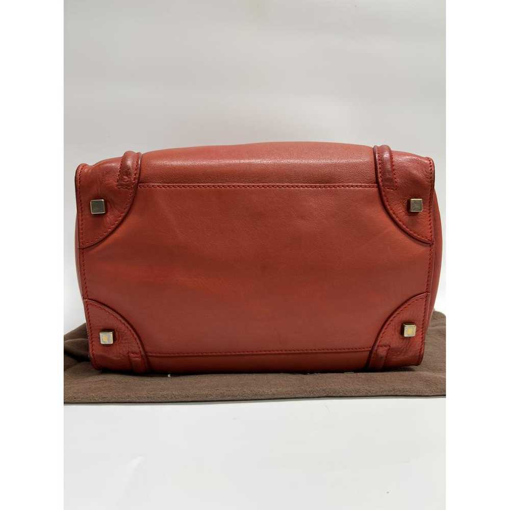 Celine Luggage leather handbag - image 6