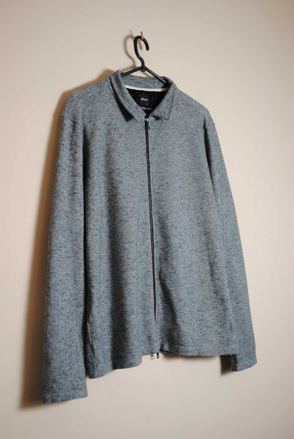 Albam Albam Collared Zip Up Jacket Size 3 - image 3