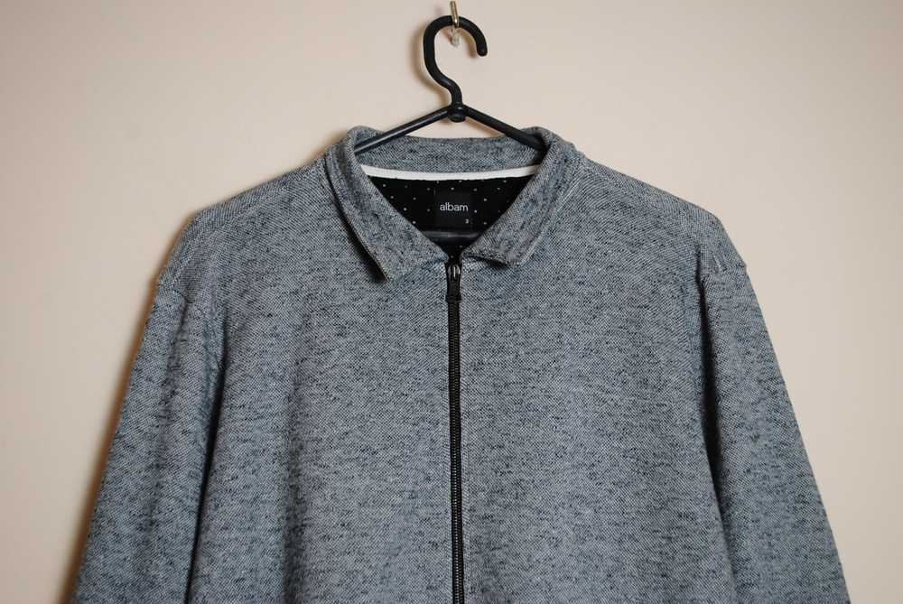 Albam Albam Collared Zip Up Jacket Size 3 - image 4