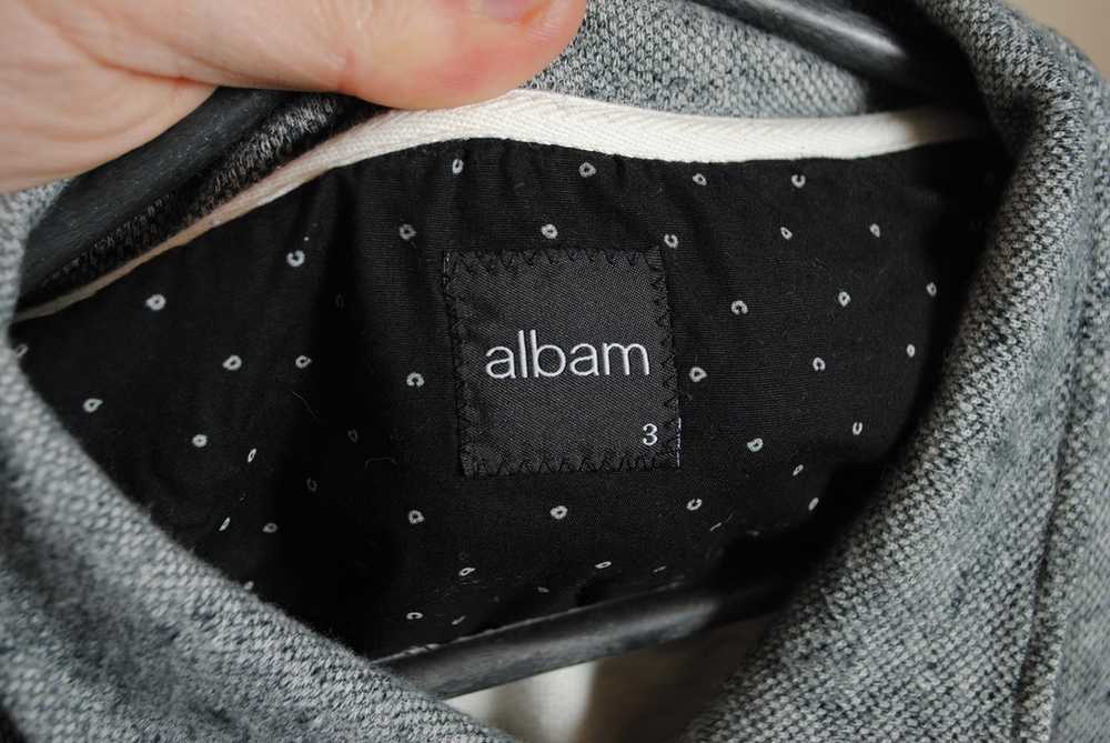 Albam Albam Collared Zip Up Jacket Size 3 - image 7