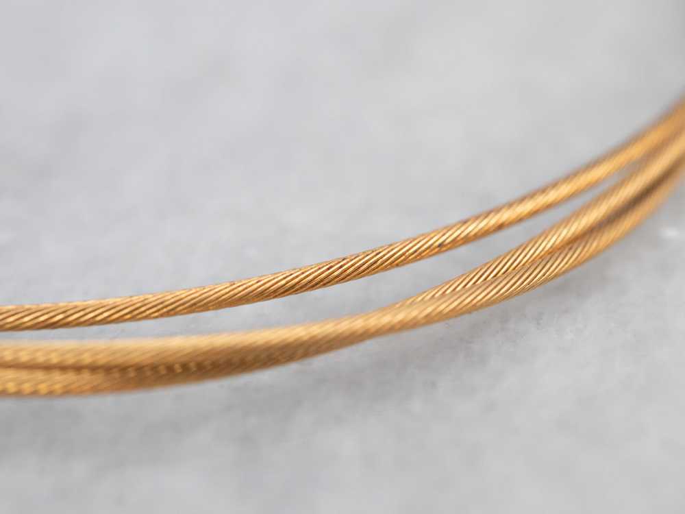 Yellow 18-Karat Gold Cable Chain - image 3
