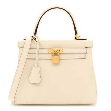 Hermes Shadow Kelly Cut New White Swift – Madison Avenue Couture