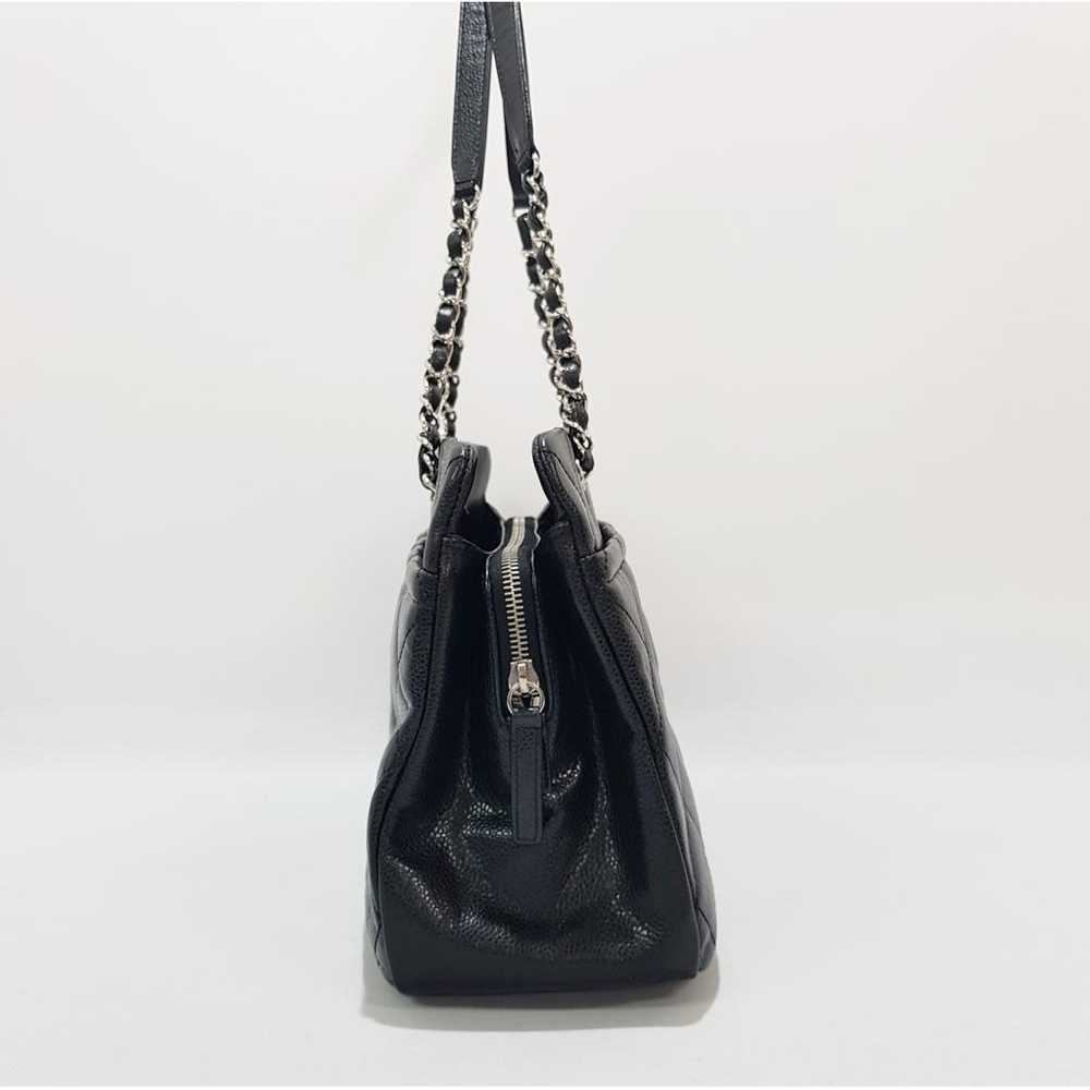 Chanel Classic Cc Shopping leather tote - image 5