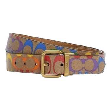 Coach Leather belt