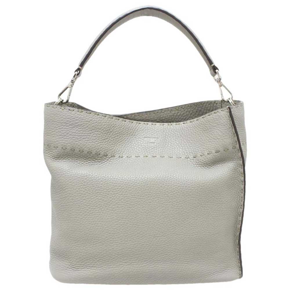 Fendi Anna Selleria leather handbag - image 1