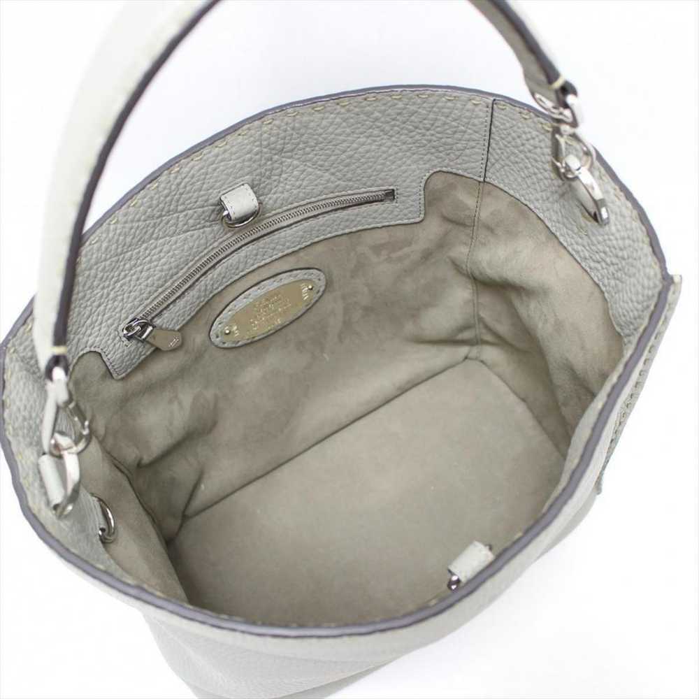 Fendi Anna Selleria leather handbag - image 5