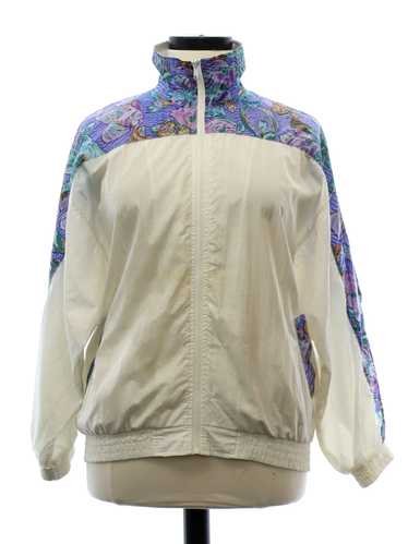 1980's Slade Womens Totally 80s Nylon Windbreaker 