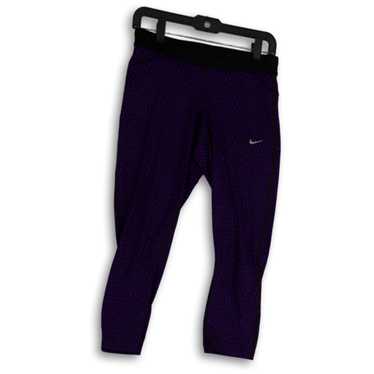 Nike Womens Purple Polka Dot Elastic Waist Pull O… - image 1