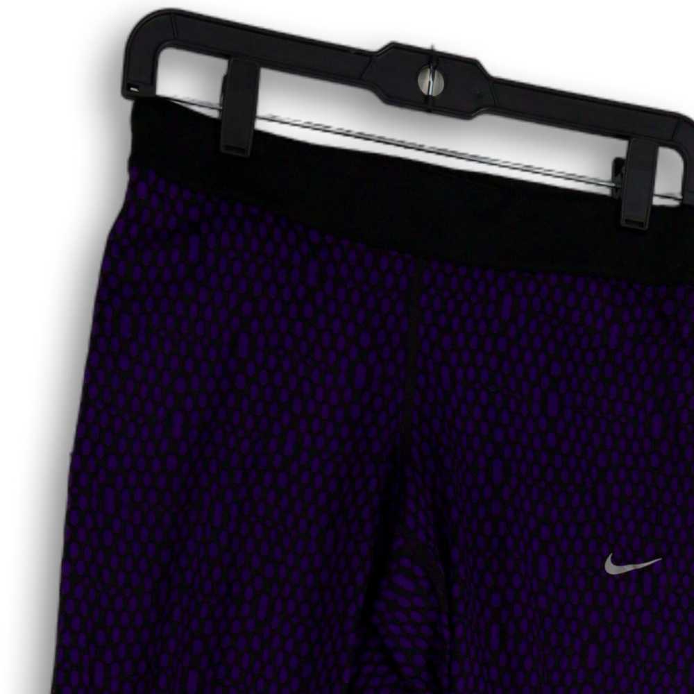 Nike Womens Purple Polka Dot Elastic Waist Pull O… - image 3