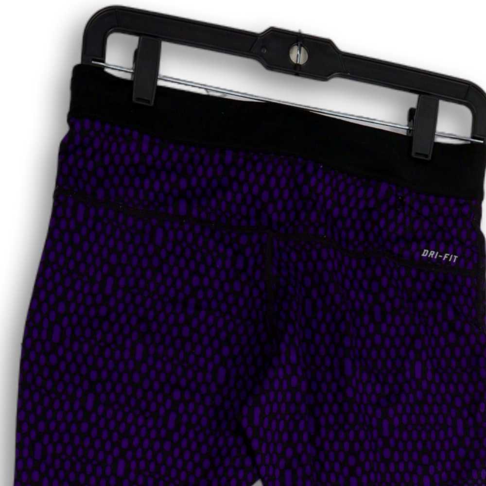 Nike Womens Purple Polka Dot Elastic Waist Pull O… - image 4