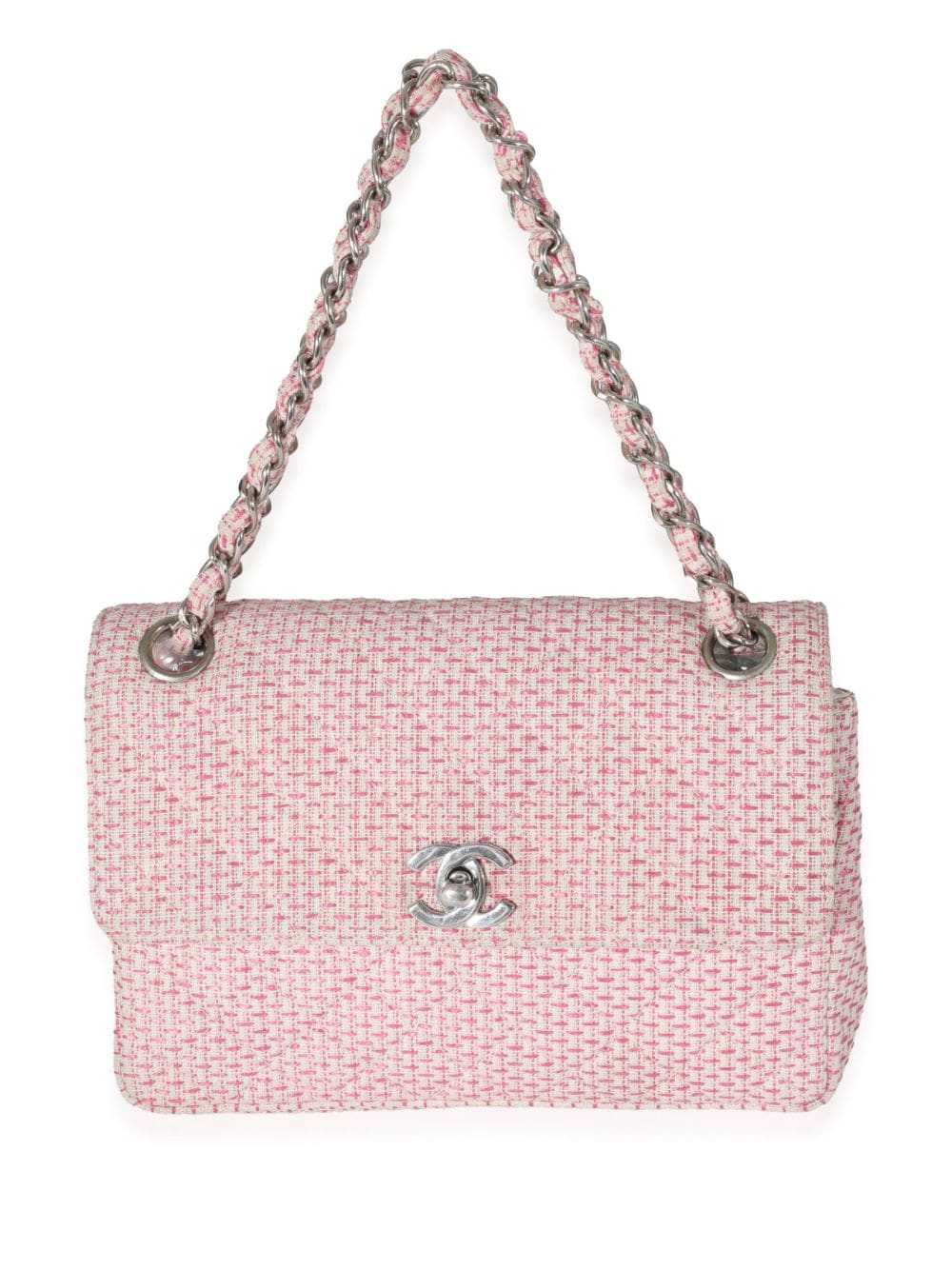 Chanel Pre-owned 1995 Diamond-Quilted CC Heart Handbag - Pink