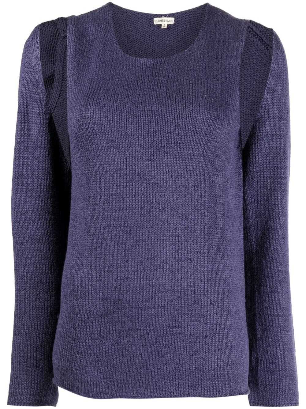 Hermès Pre-Owned 1990-2000s two-piece knit top - … - image 1