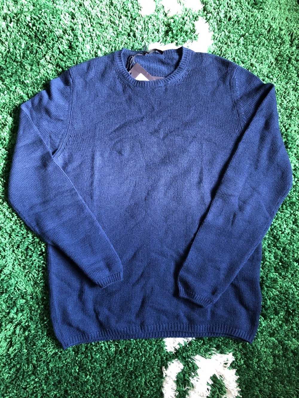 Prada Blue 100% cashmere sweater - image 1