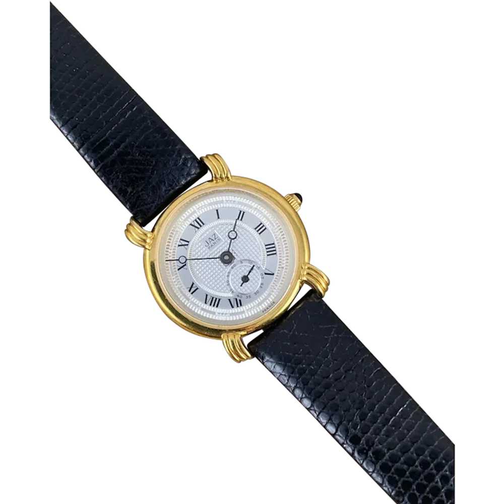 Vintage Jaz Paris Ladies French Designer Watch Ro… - image 1