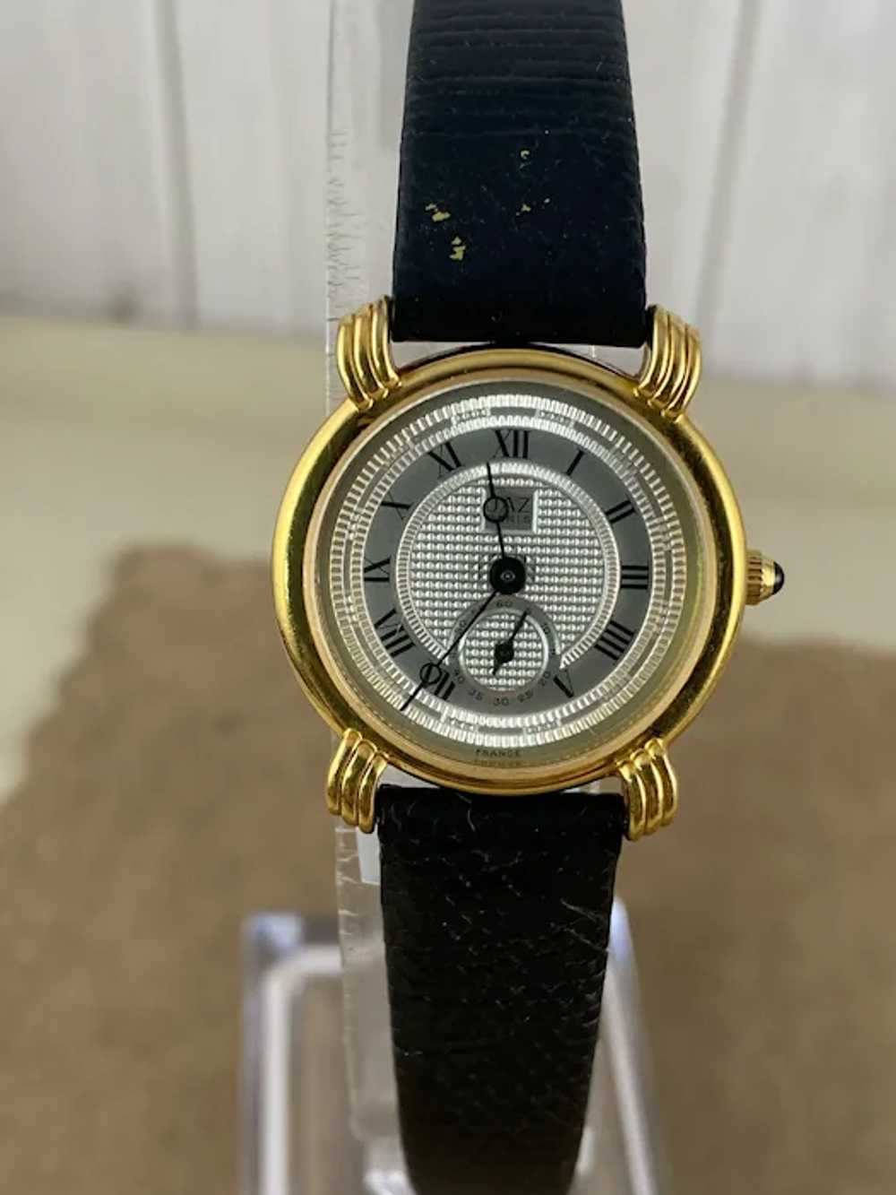 Vintage Jaz Paris Ladies French Designer Watch Ro… - image 3