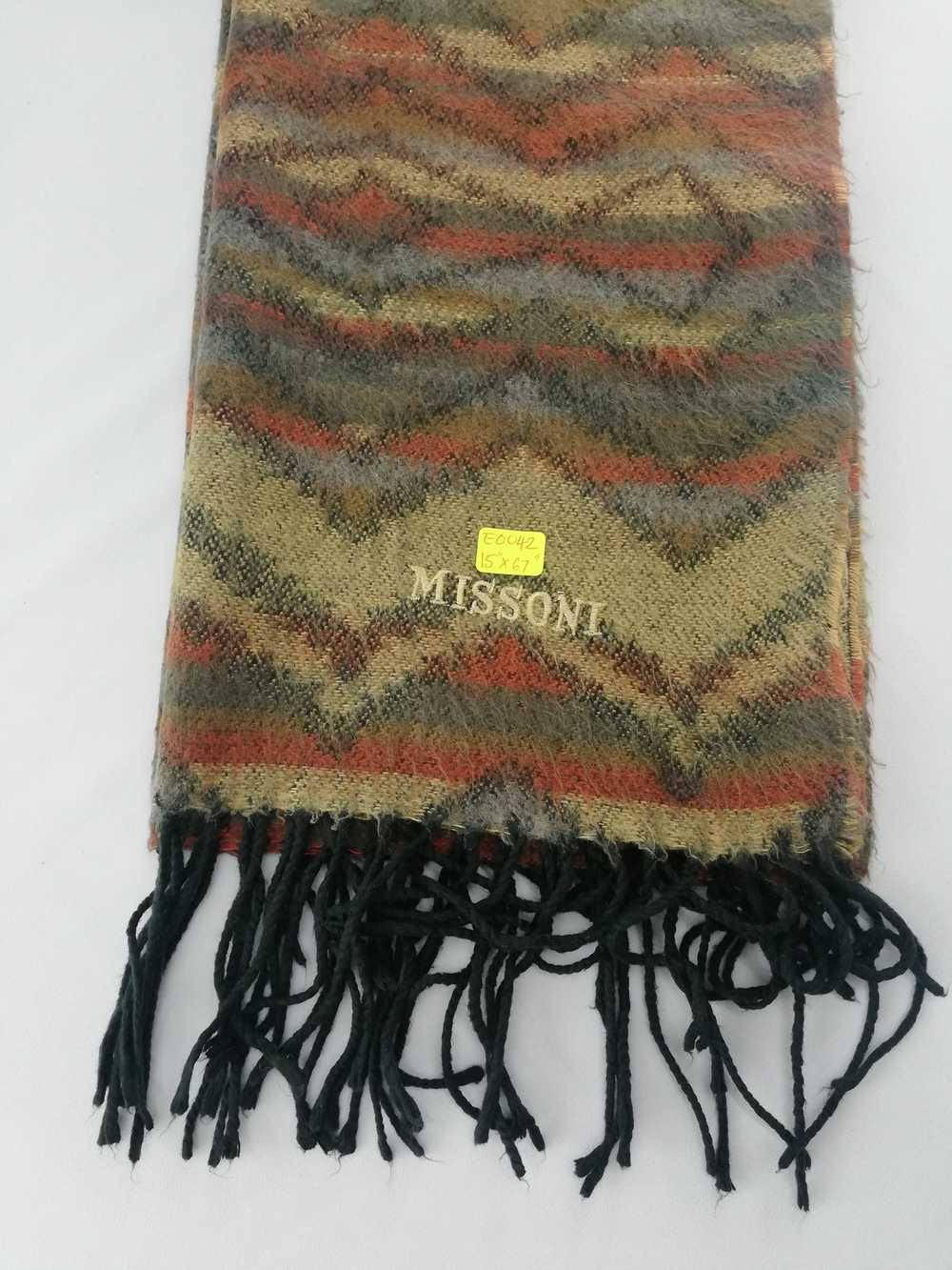 Missoni Vintage Design wool scarf Neckwear - image 3