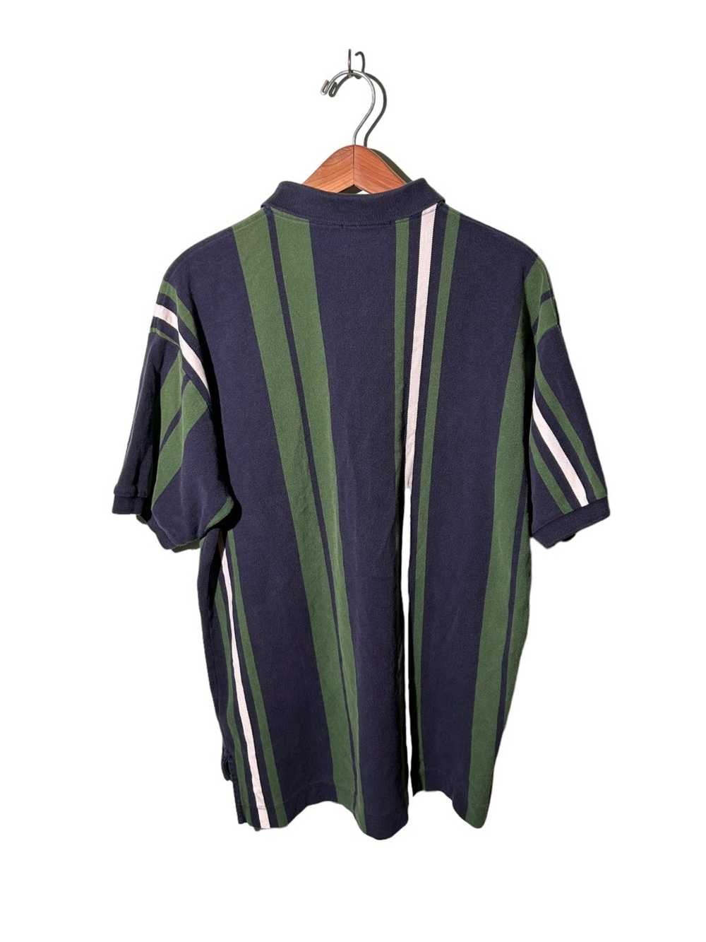 Nautica Vintage 90’s Nautica polo shirt vertical … - image 3