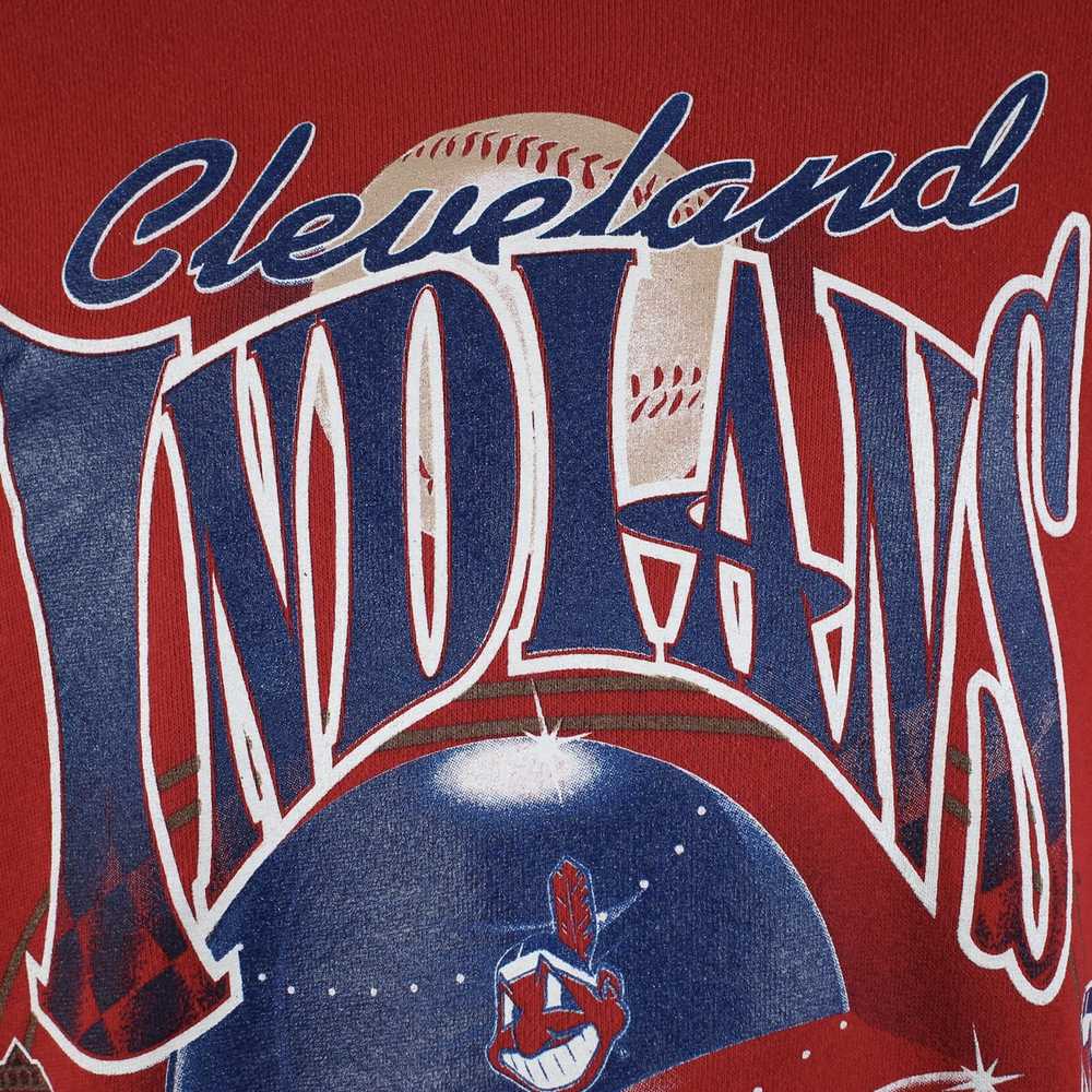 MLB × Vintage Vintage 1995 Cleveland Indians Shir… - image 5