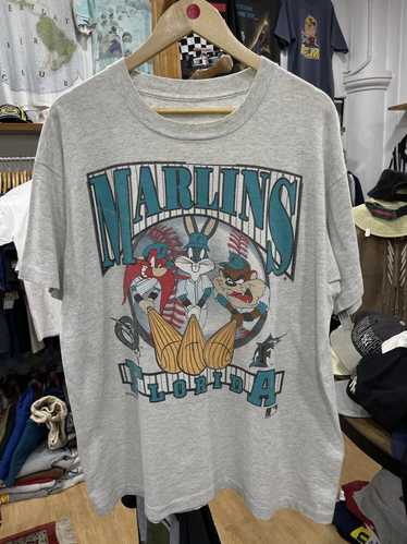 Vintage Mlb 1993 Chicago Cubs Looney Tunes Sweatshirt World Series