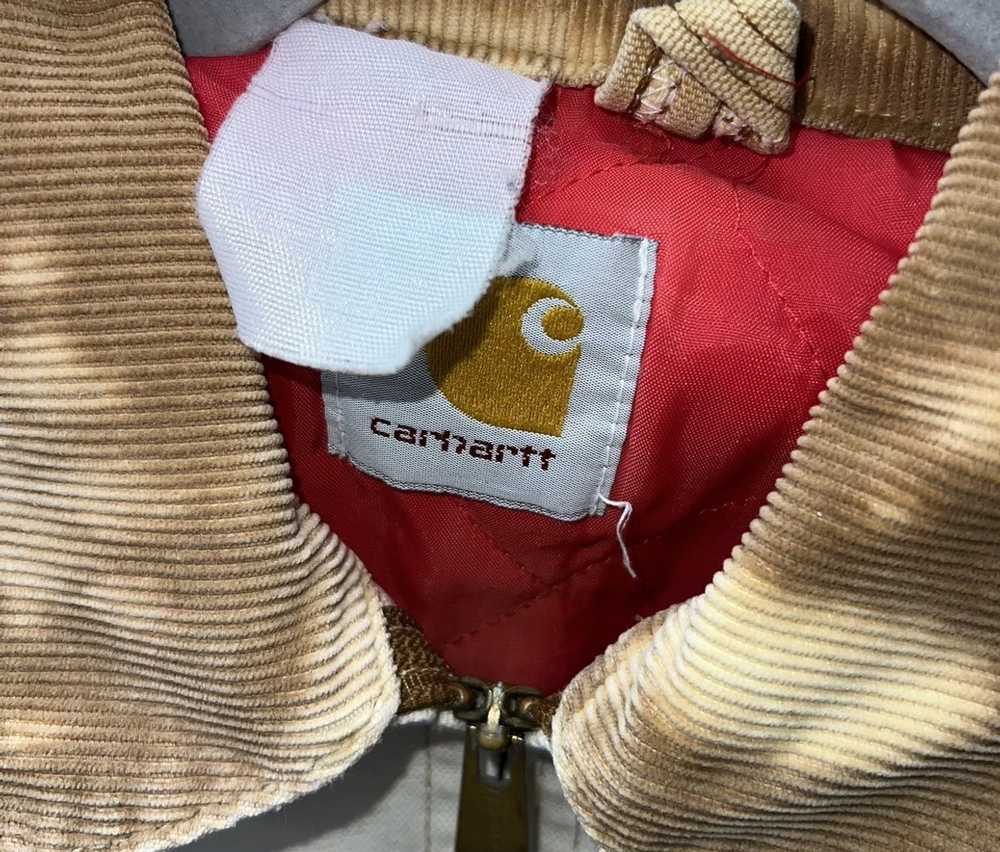 Carhartt Carhart custom dyed jacket flames rare V… - image 3