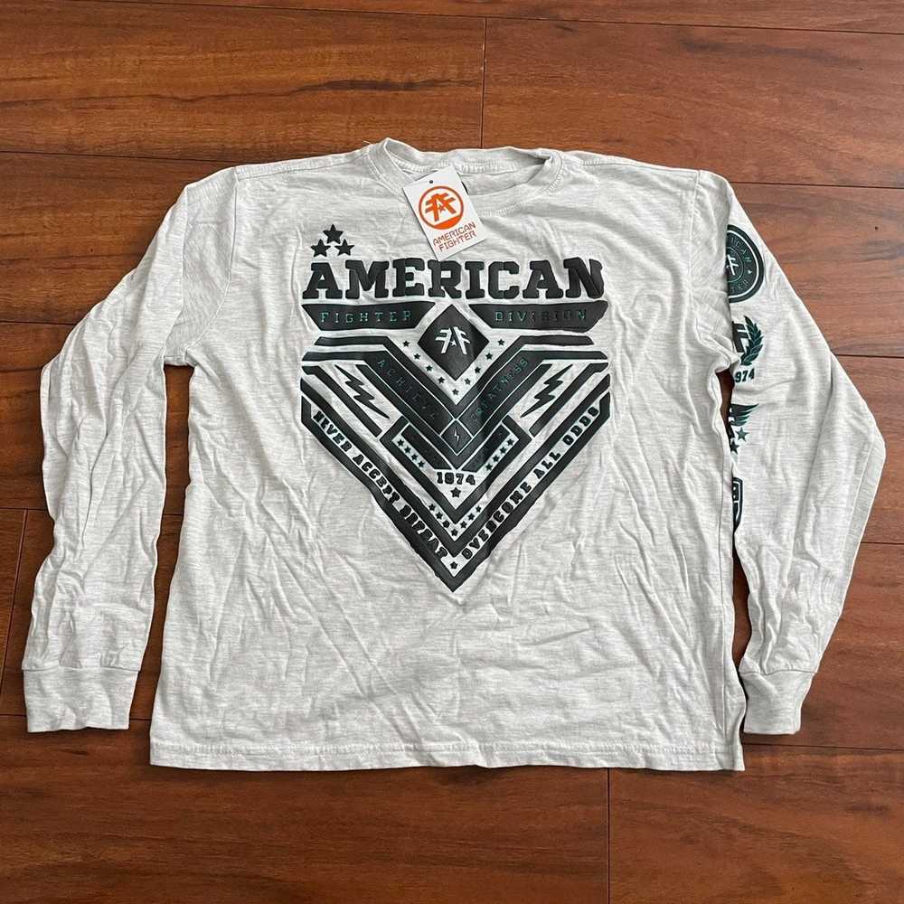 Designer AMERICAN FIGHTER ALTAIR LONG SLEEVE HEATHER … - Gem