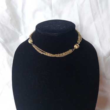 Metal Necklace Charm | Metal Jewelry - Punk Metal Beads Chain Heart Necklace  Women - Aliexpress