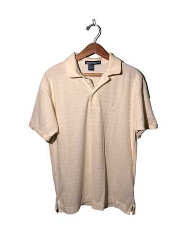 Nautica Vintage Nautica Polo shirt cream color