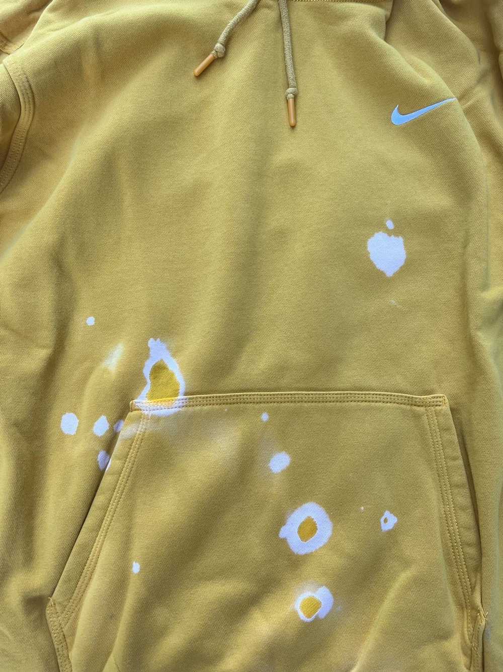 Nike Nike Acid Stained Yellow Hoodie - image 2