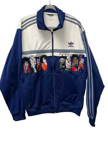 Adidas Dragon Ball Z Stitched Embroidery zip up Ad