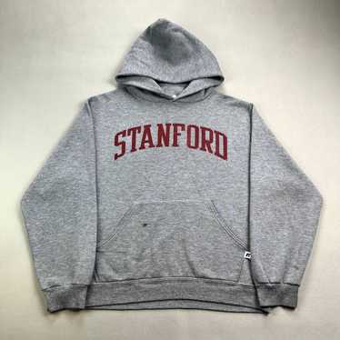 Stanford University Champion Y2K Hoodie Sweatshirt Size Medium Red Men's