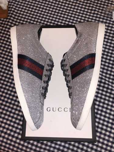 Gucci Gucci Glitter Web Sneakers
