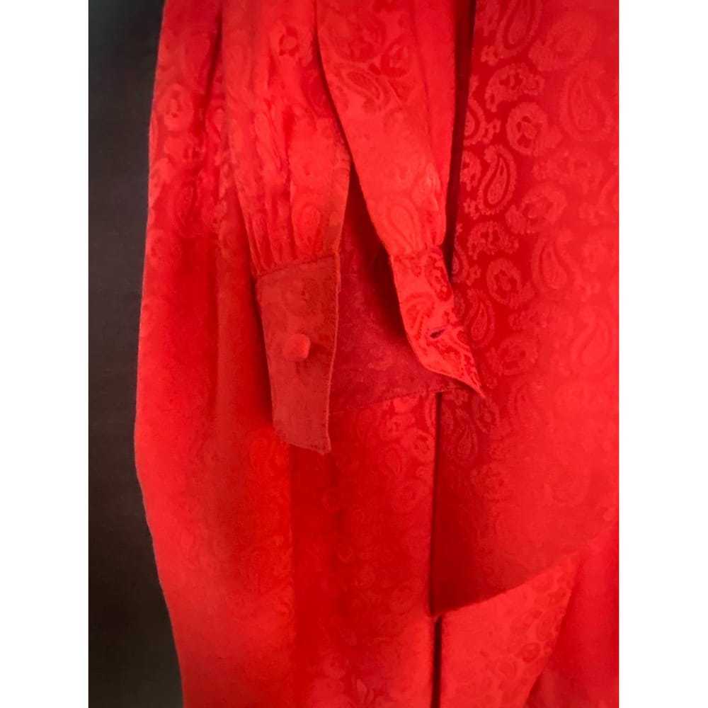 Saint Laurent Silk mini dress - image 2