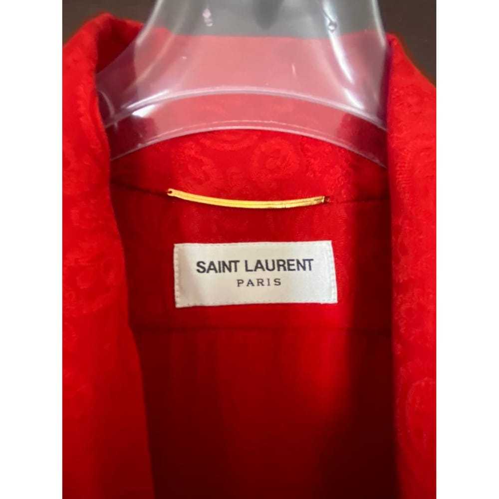 Saint Laurent Silk mini dress - image 9