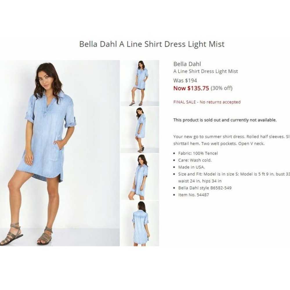 Bella Dahl × Made In Usa Bella Dahl A Line Shirt … - image 2
