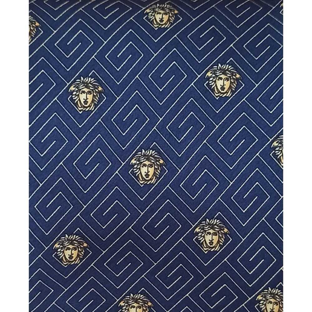 Gianni Versace GIANNI VERSACE Blue Monogrammed Me… - image 3