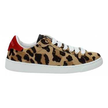 Dsquared2 Pony-style calfskin trainers - image 1