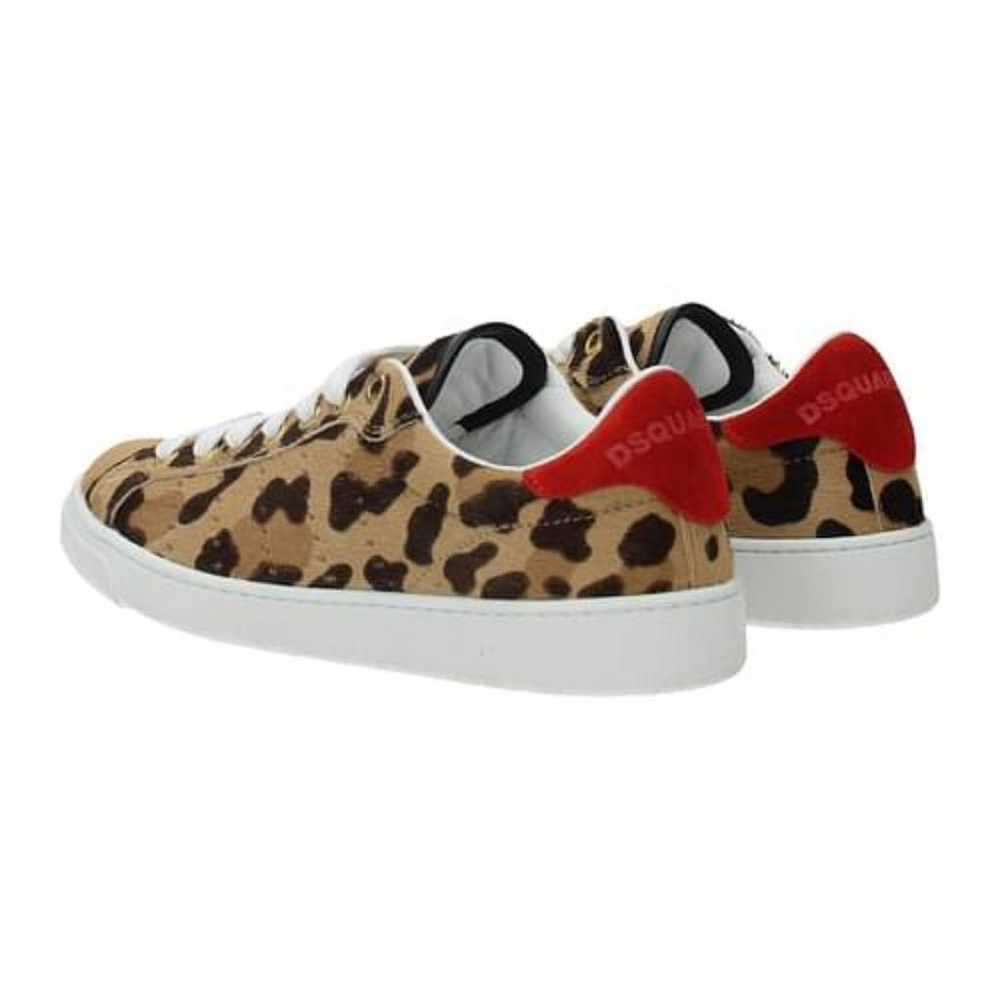 Dsquared2 Pony-style calfskin trainers - image 3