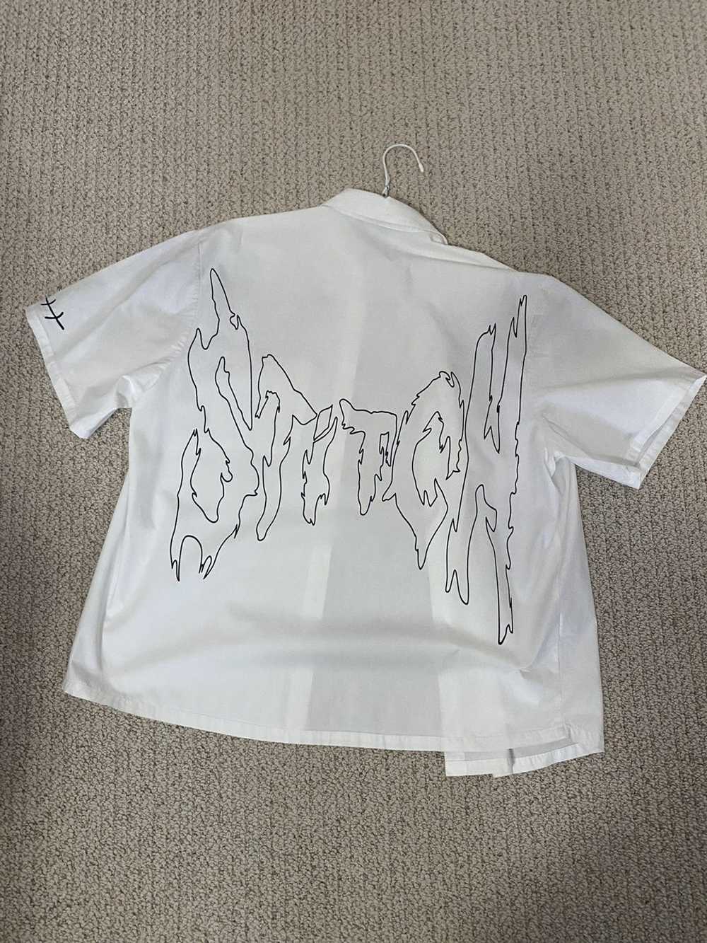 Streetwear Stitch logo button up - image 2