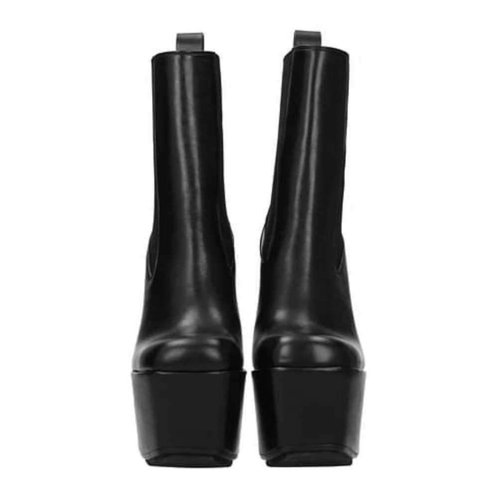 Rick Owens Leather ankle boots - image 3