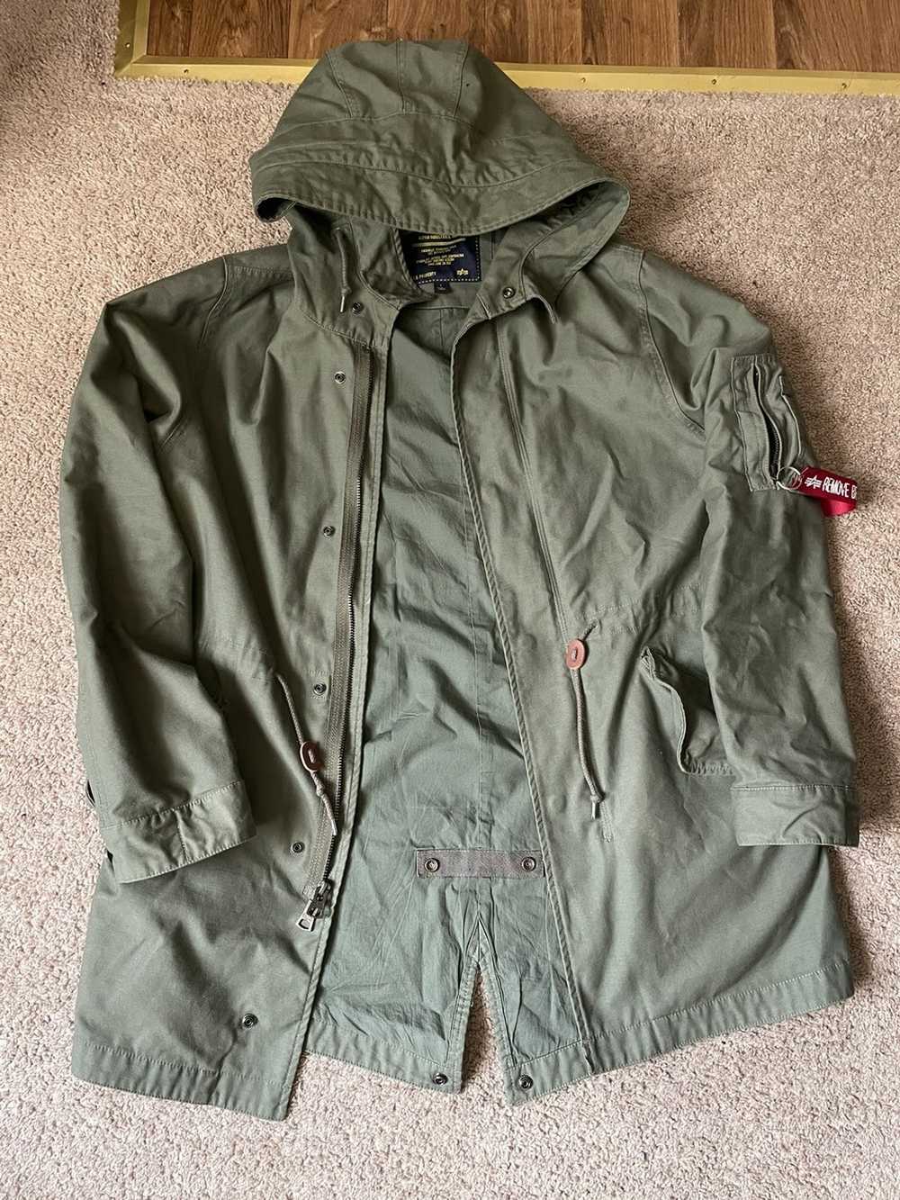 Alpha Industries Alpha Industries Green Parka Siz… - image 1