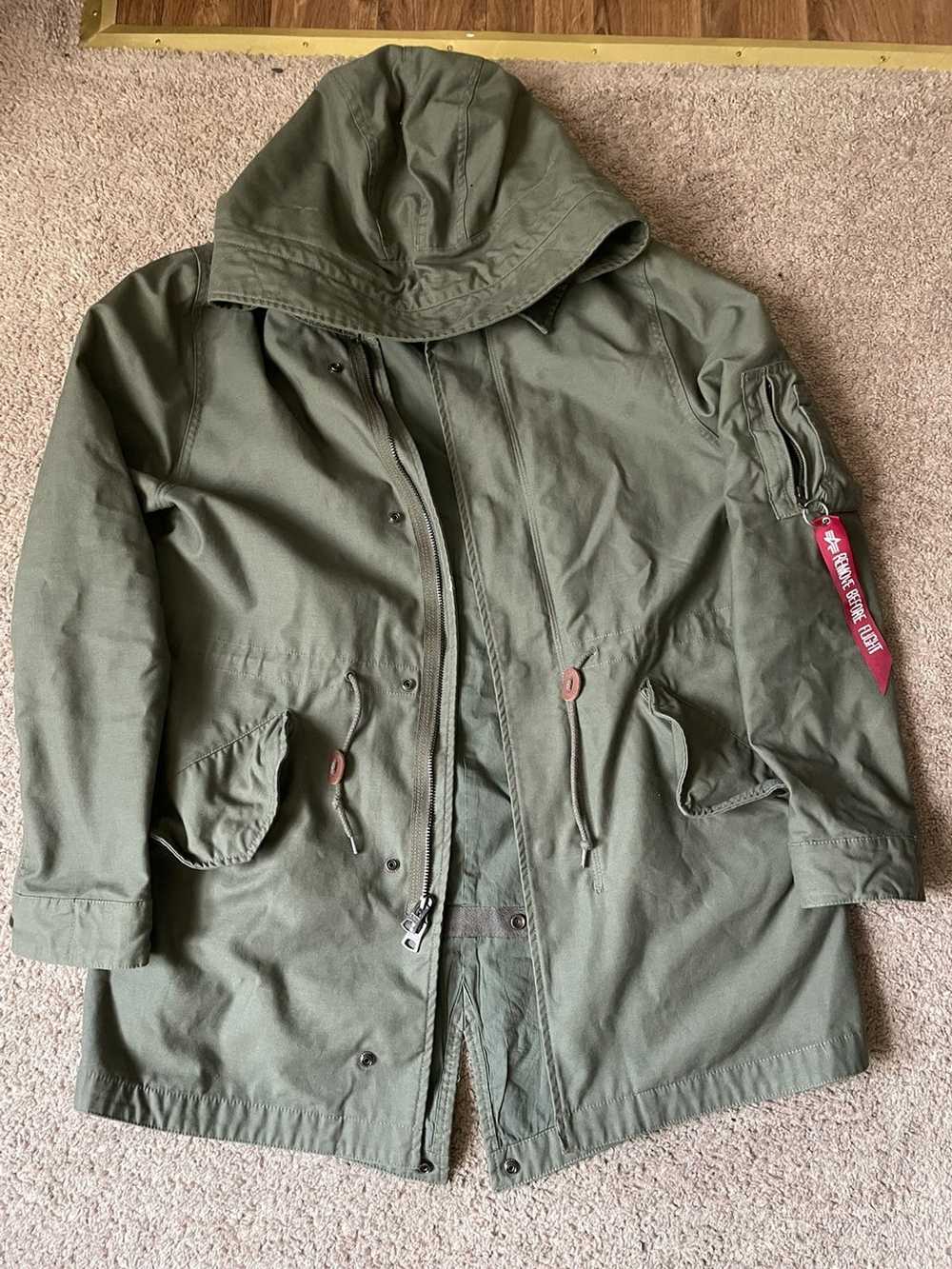 Alpha Industries Alpha Industries Green Parka Siz… - image 2