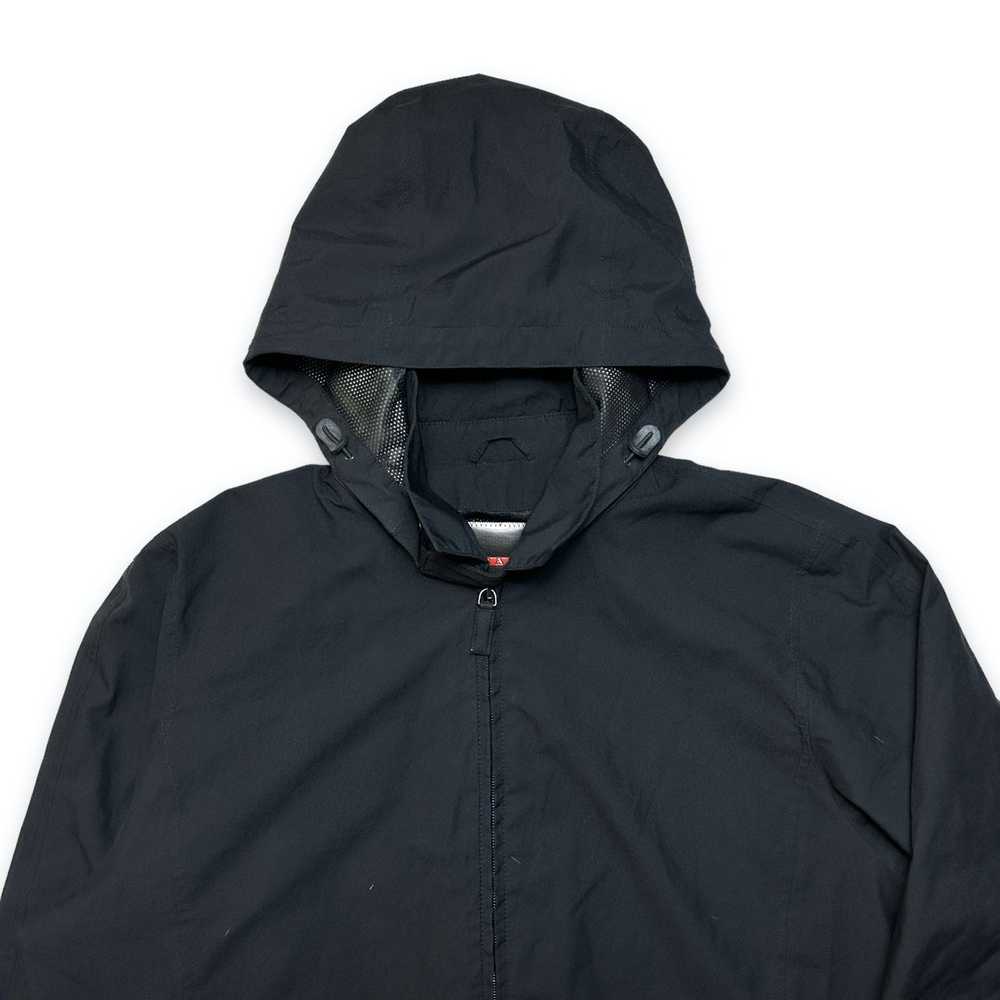 Prada Early 2000's Prada Sport Black Hooded Jacket - image 5