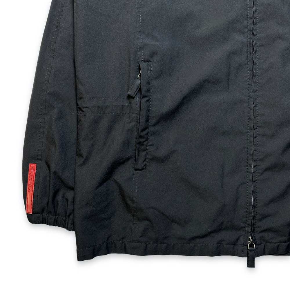 Prada Early 2000's Prada Sport Black Hooded Jacket - image 6